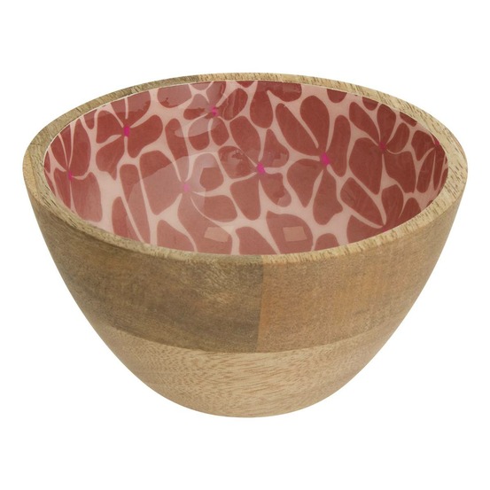 Coupelle inaya d13cm terracotta et manguier