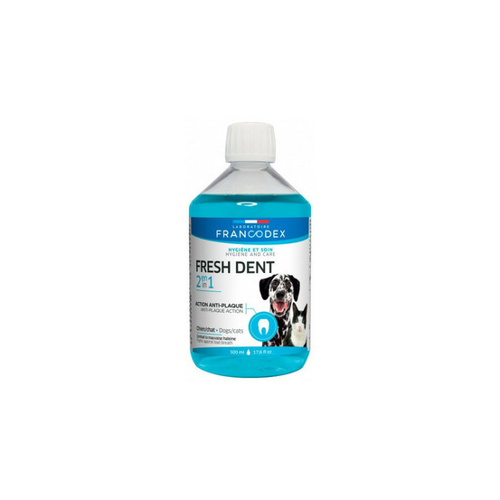 Fresh dent 2 en 1 pour chiens et chats 500ml