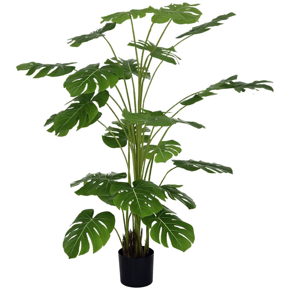 Grande plante artificielle plastique salon extérieur aspect réaliste 180cm vert