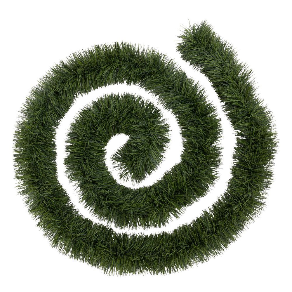 Grande guirlande de noël d 20 cm boa verte sapin longueur 5 mètres