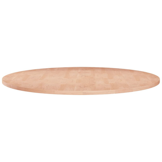 Dessus de table rond ø70x1,5 cm bois de chêne massif non traité