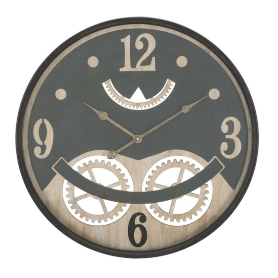 Horloge murale en verre