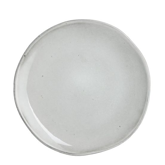 Mica decorations tabo assiette de diner - ø26,5 cm - grise