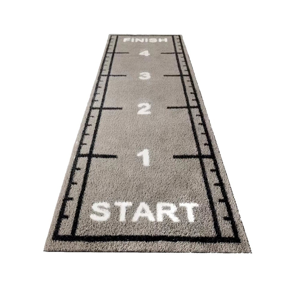 Piste de course gazon synthétique - 5 x 1 mètres - gris