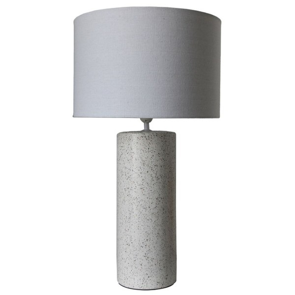 Lampe de bureau  25w lin blanc multicouleur 220 v 50 w dolomite (28 x 28 x 50 cm)