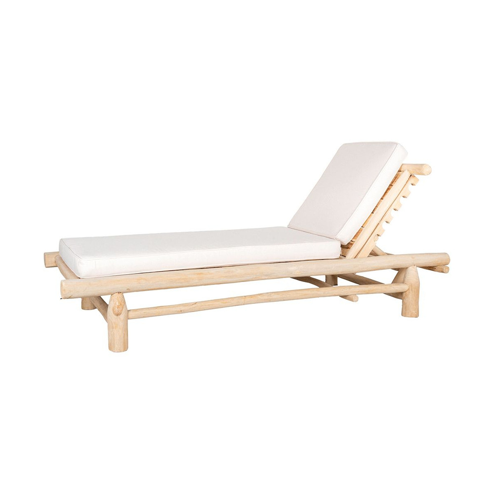 Bain de soleil en teck