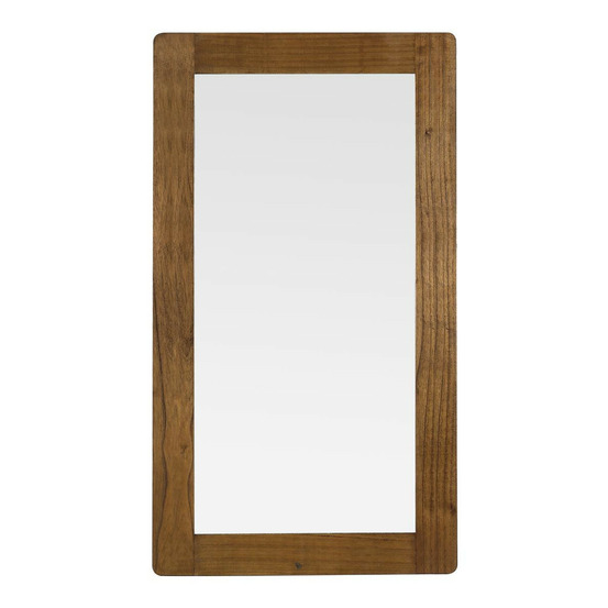 Miroir bois marron - athénaïs décoration d'autrefois