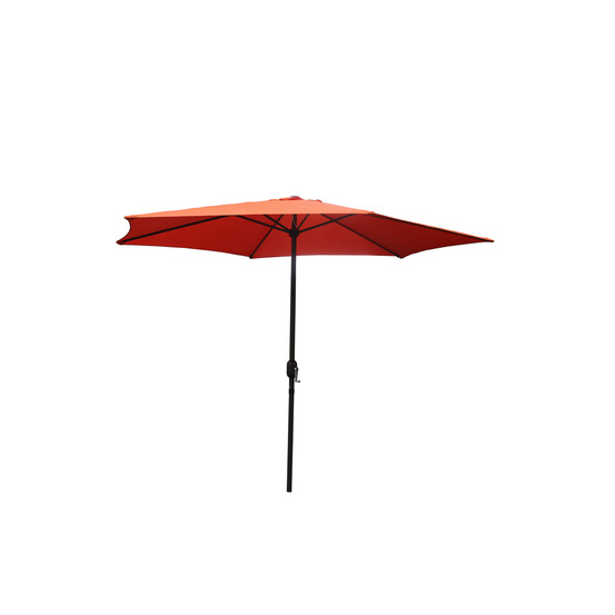 Parasol terracotta rond 2,94 x 2,94 m portofino