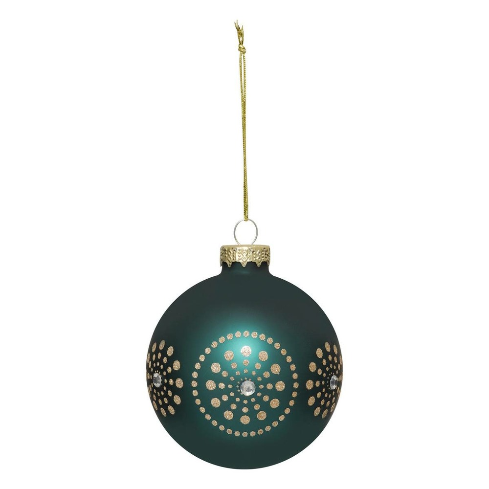 Bdn verre 80mm feu artif vert