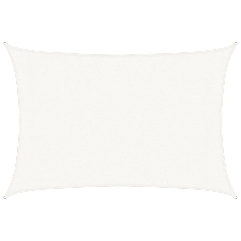 Voile d'ombrage 160 g/m² blanc 3x4 m pehd