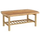 Table basse de jardin 90x55x37 cm bambou