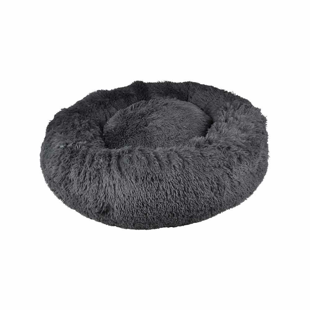 Love story - coussin fluffy - couchage animaux rond apaisant d.75 x h.24 cm