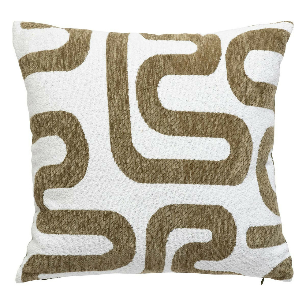 Coussin déco chenille 