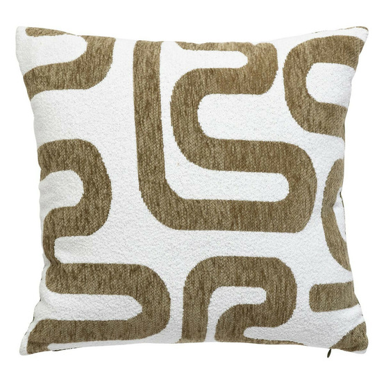 Coussin déco chenille