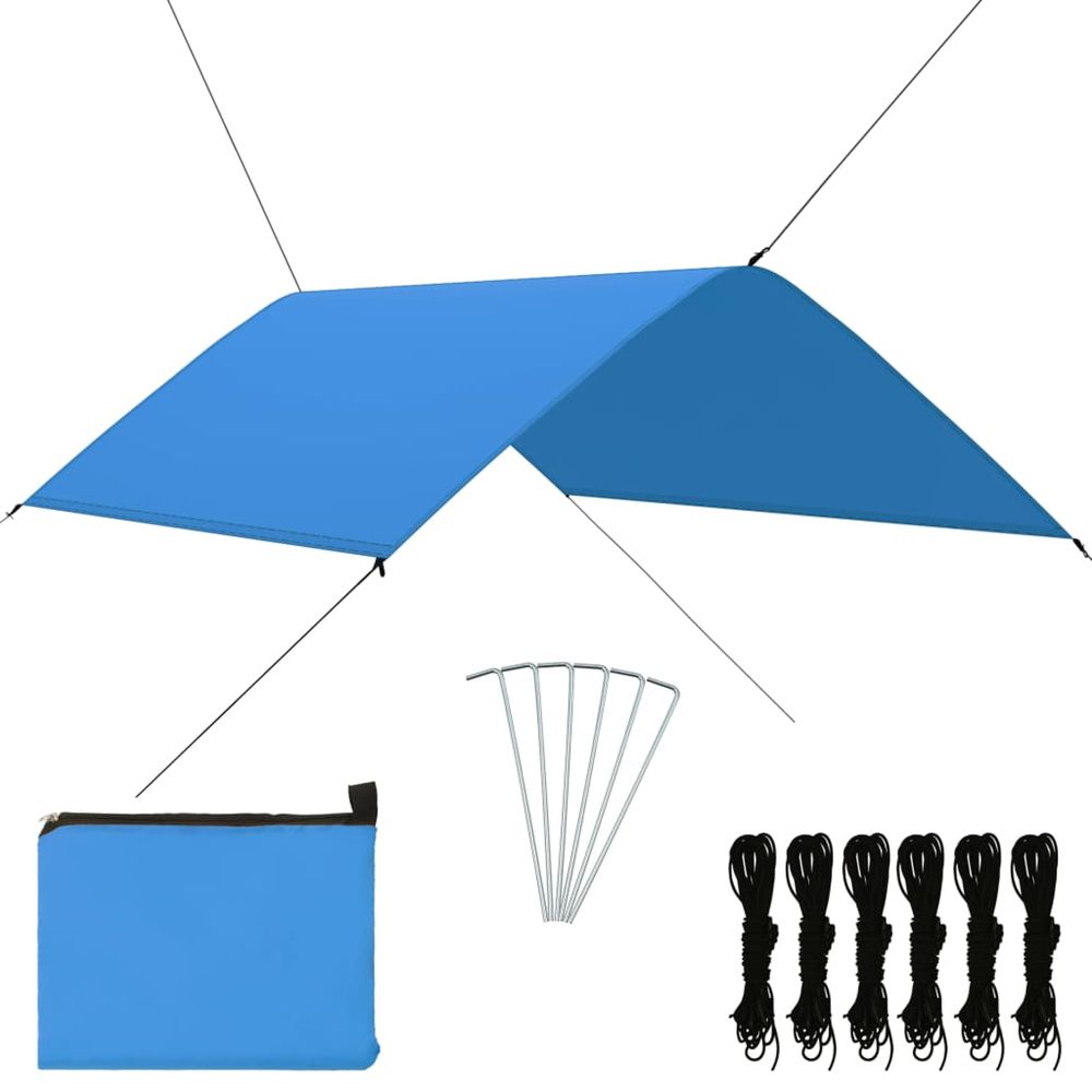 Bâche d'extérieur 3x2 m bleu
