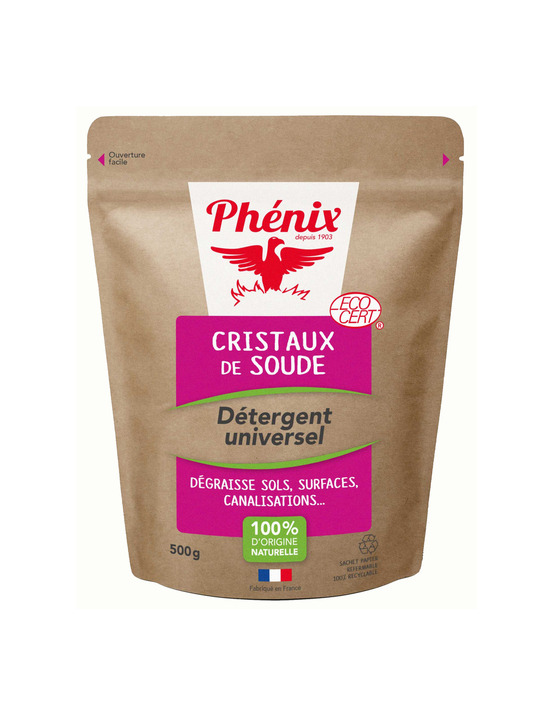 Cristaux de soude ecocert sachet 500gr