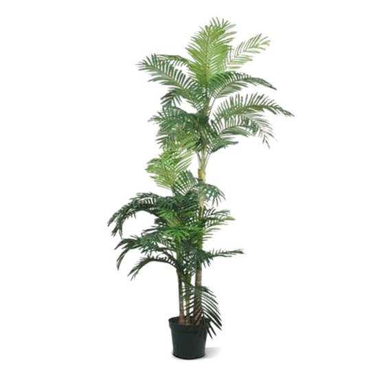 Palmier areca artificiel canne verte de 180cm