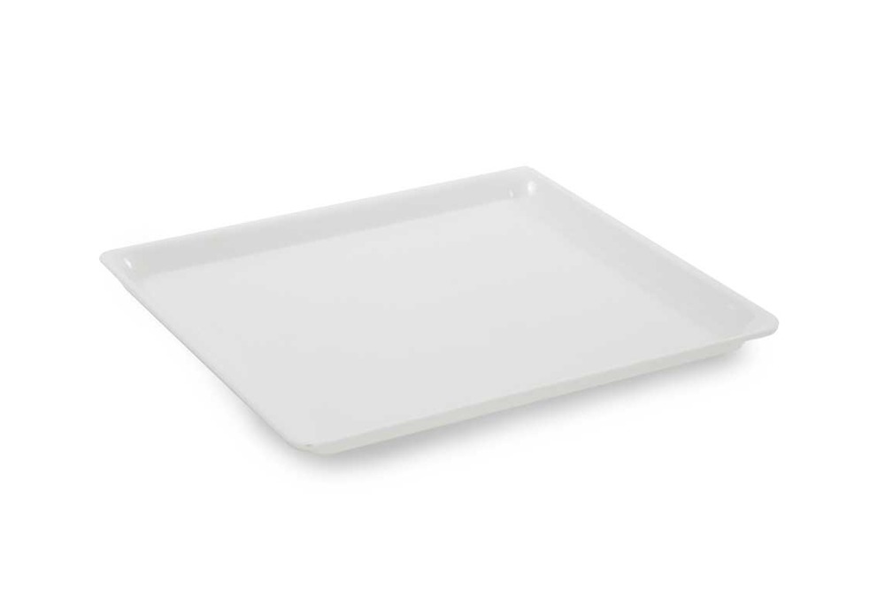 Plateau en plexiglas gastronorme gn 2/3 354x325x18mm blanc - matériel chr pro