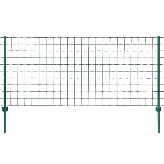 Clôture euro acier 20x1,5 m vert