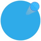 Film solaire de piscine ronde pe 250 cm bleu