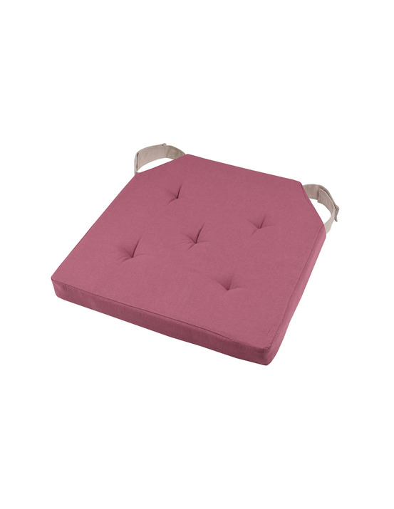 Galette duo carrée ruban auto-agrippant 38x38cm - stof