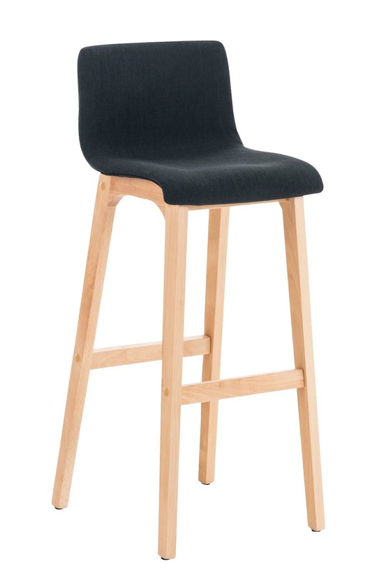 Tabouret de bar hoover tissu natura