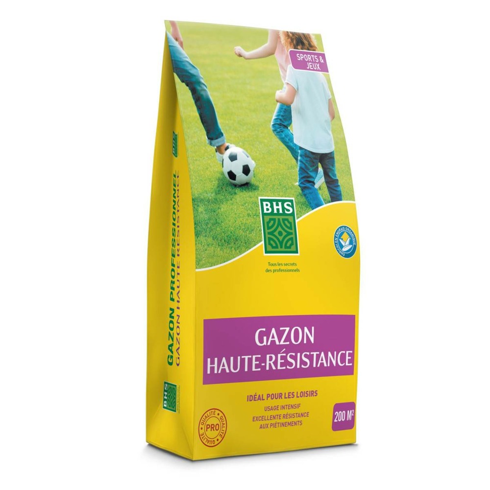 Gazon haute résistance bhs, sac de 5 kgs , 200m²