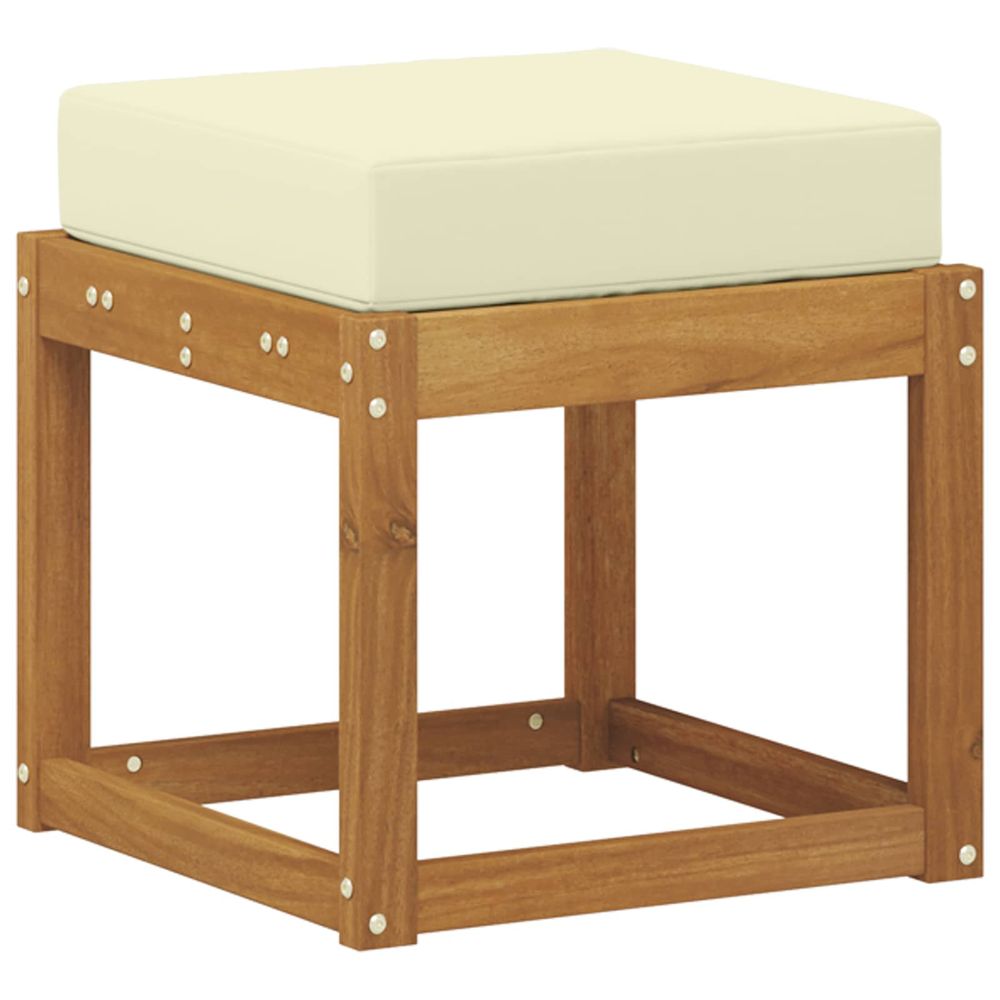 Banc de jardin bois d'acacia massif naturel