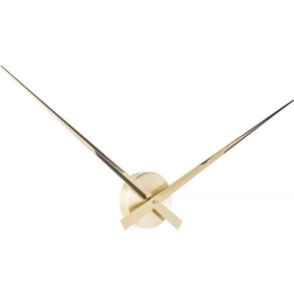 Horloge aiguilles big time 76cm doré
