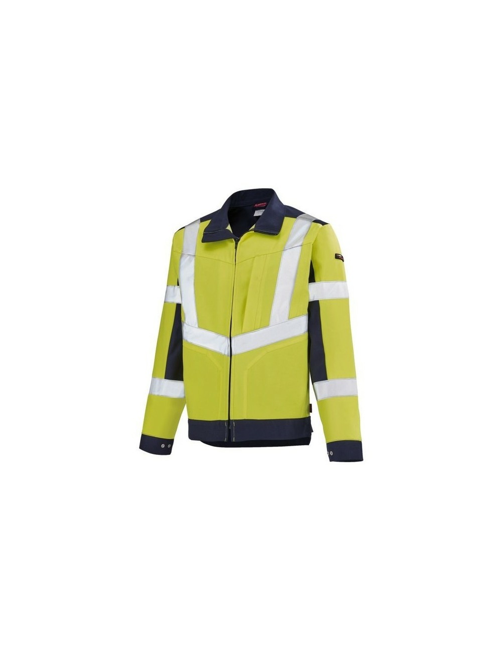 Blouson hi vi workvision orange-bleu t2