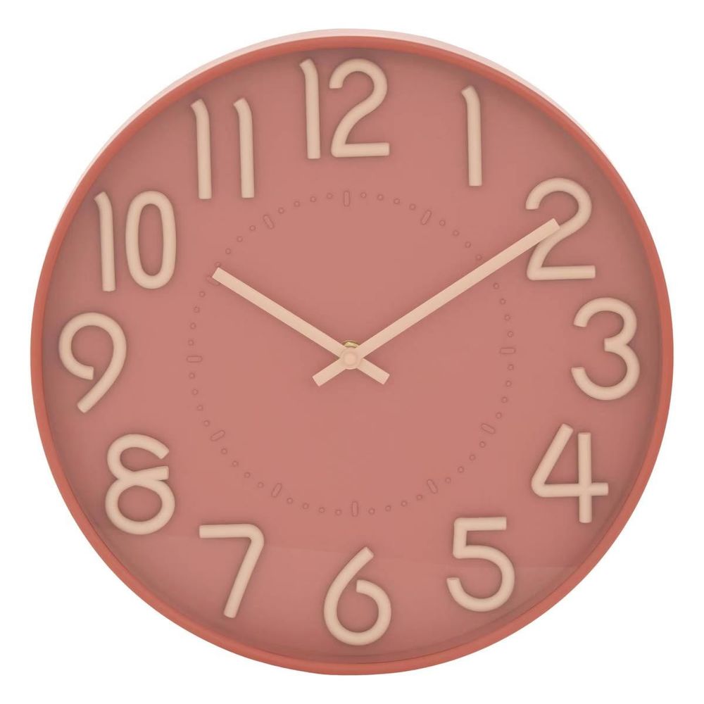 Horloge murale en verre 