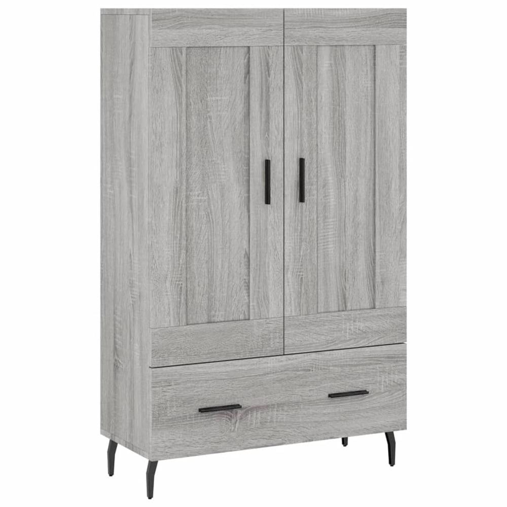 Buffet bahut commode armoire meuble de rangement organisateur cuisine salle de séjour salon haut sonoma 69,5 x 31 x 115 cm bo