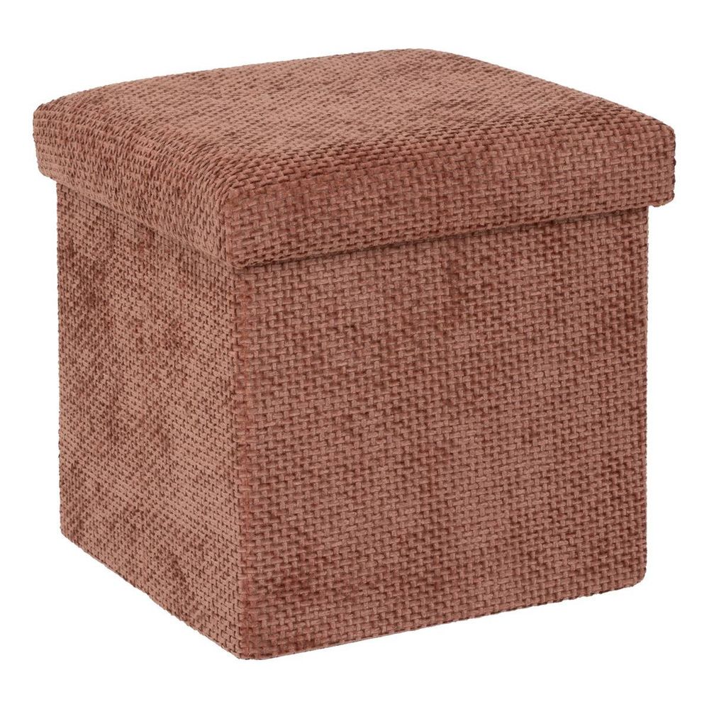 Pouf mix'n modul pliable 31x31cm terracotta