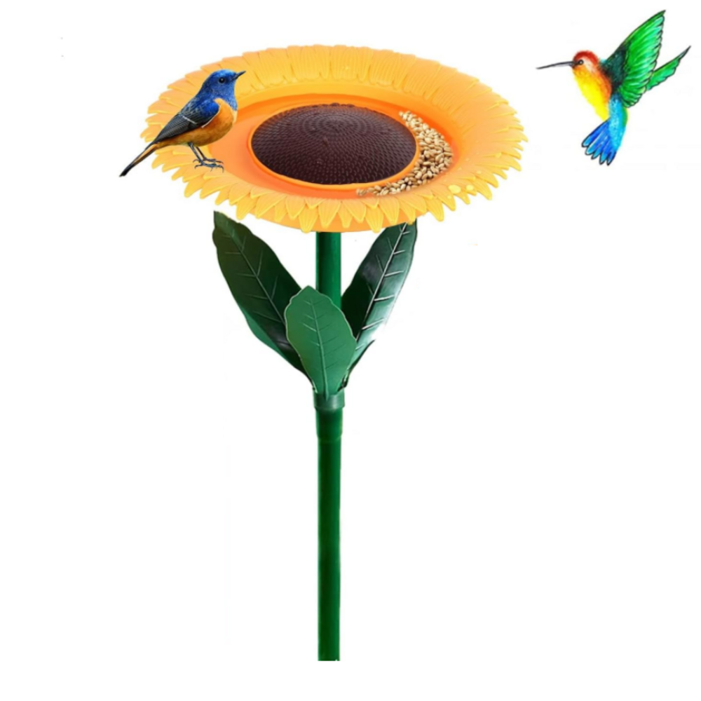 Mangeoires et ornements extérieurs pour oiseaux de différents styles