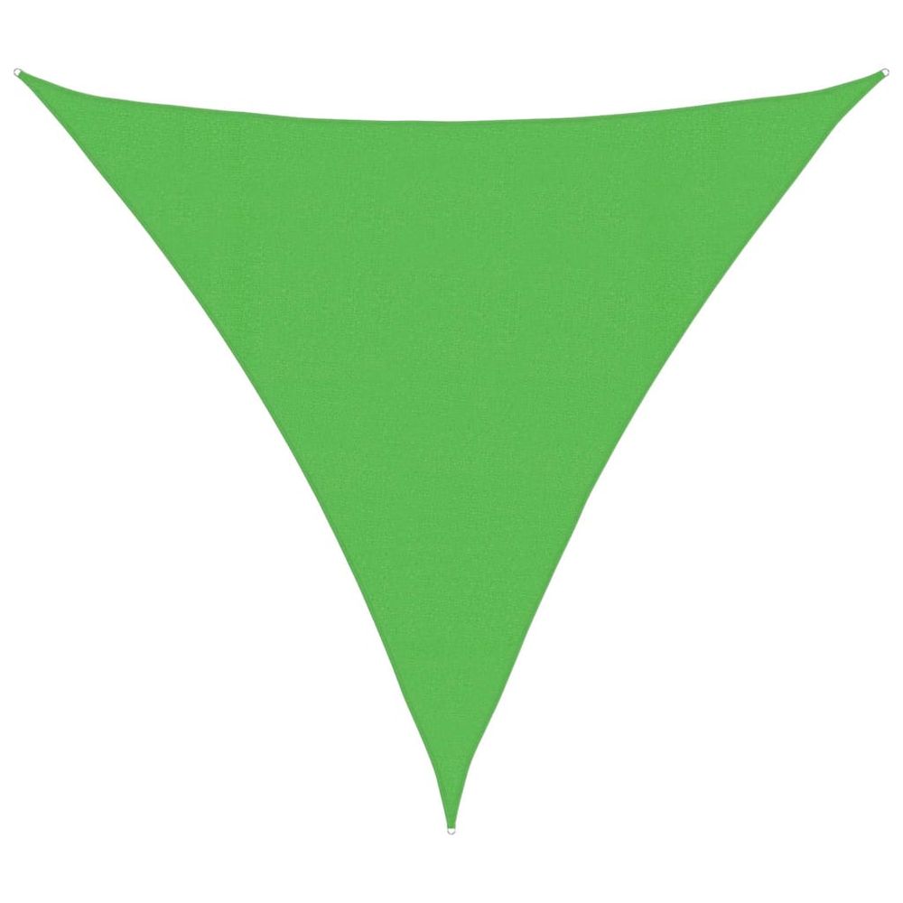 Voile d'ombrage 160 g/m² vert clair 4,5x4,5x4,5 m pehd
