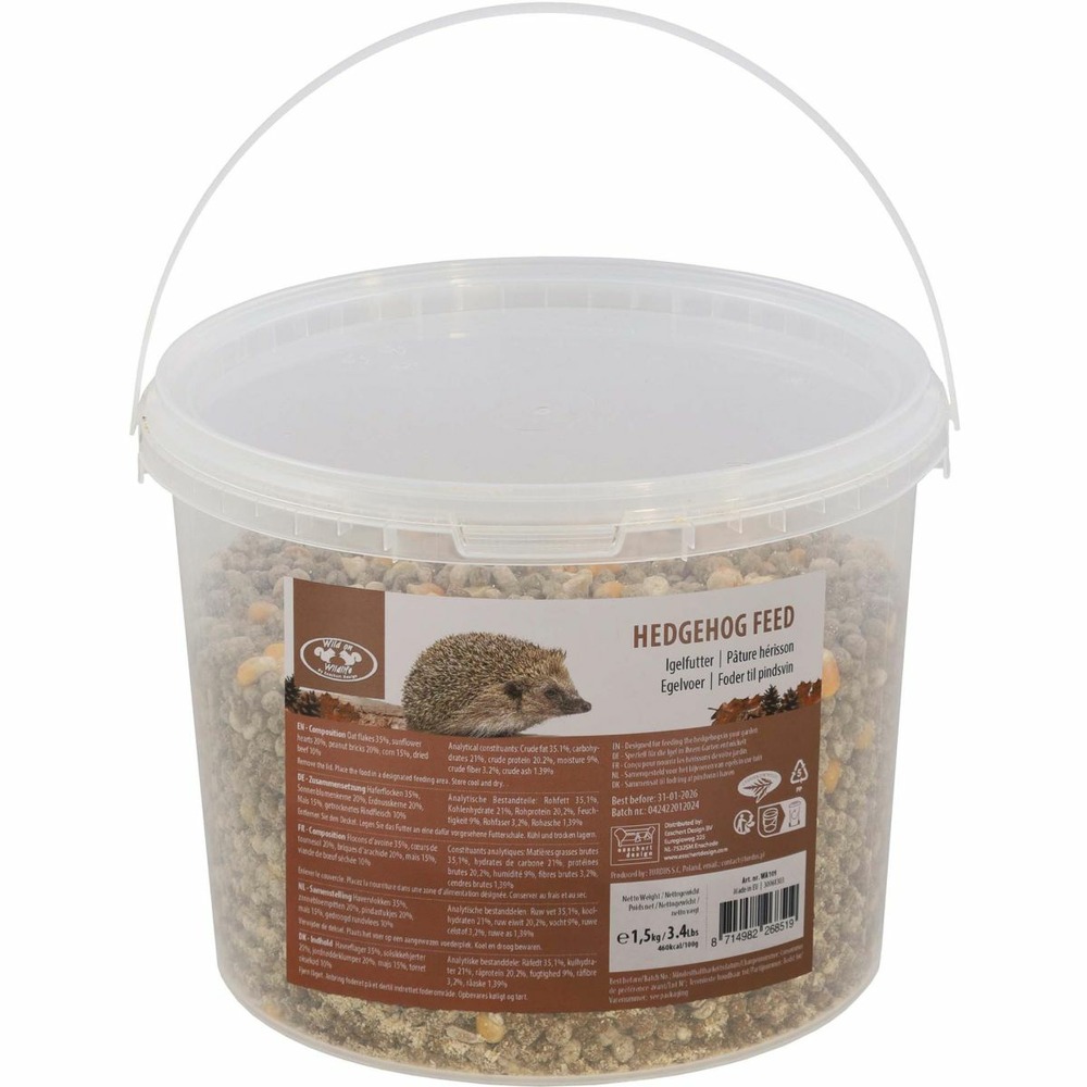 Nourriture pour hérissons seau 1,5 kg