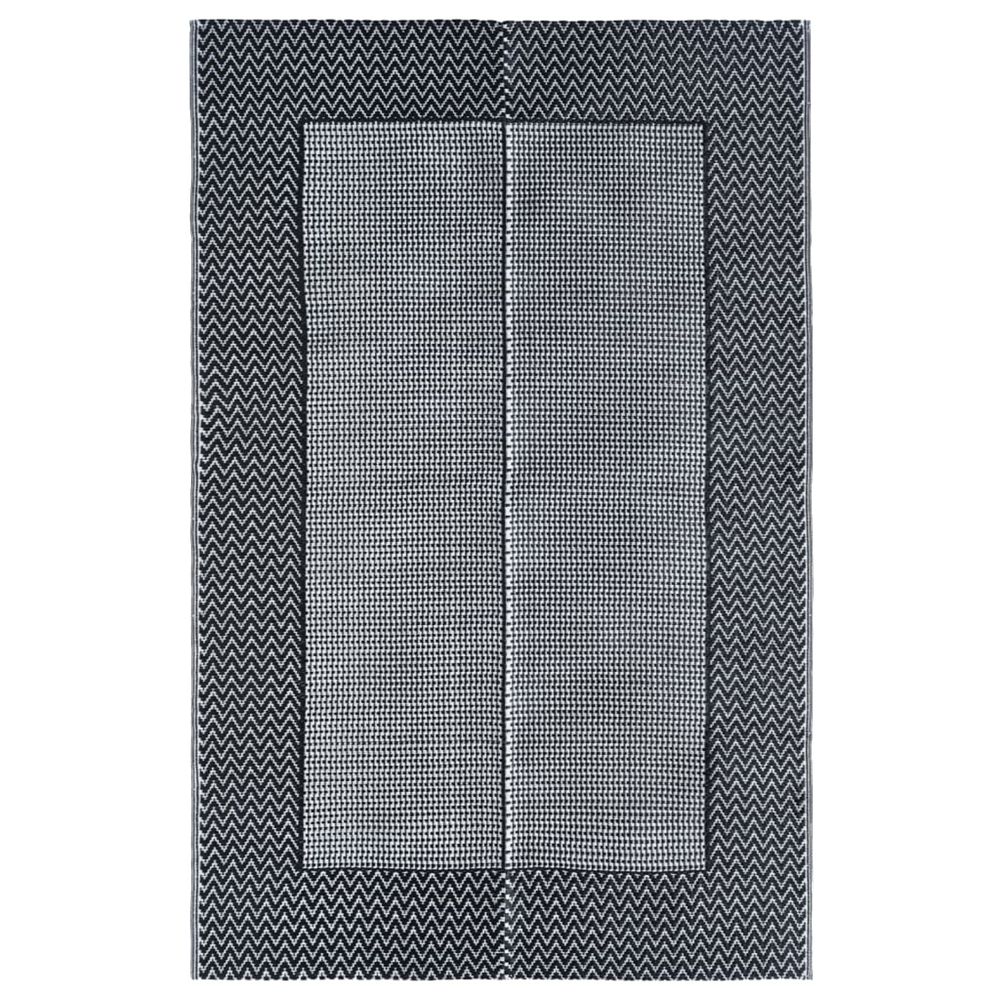 Tapis d'extérieur arakil gris 160x230 cm pp