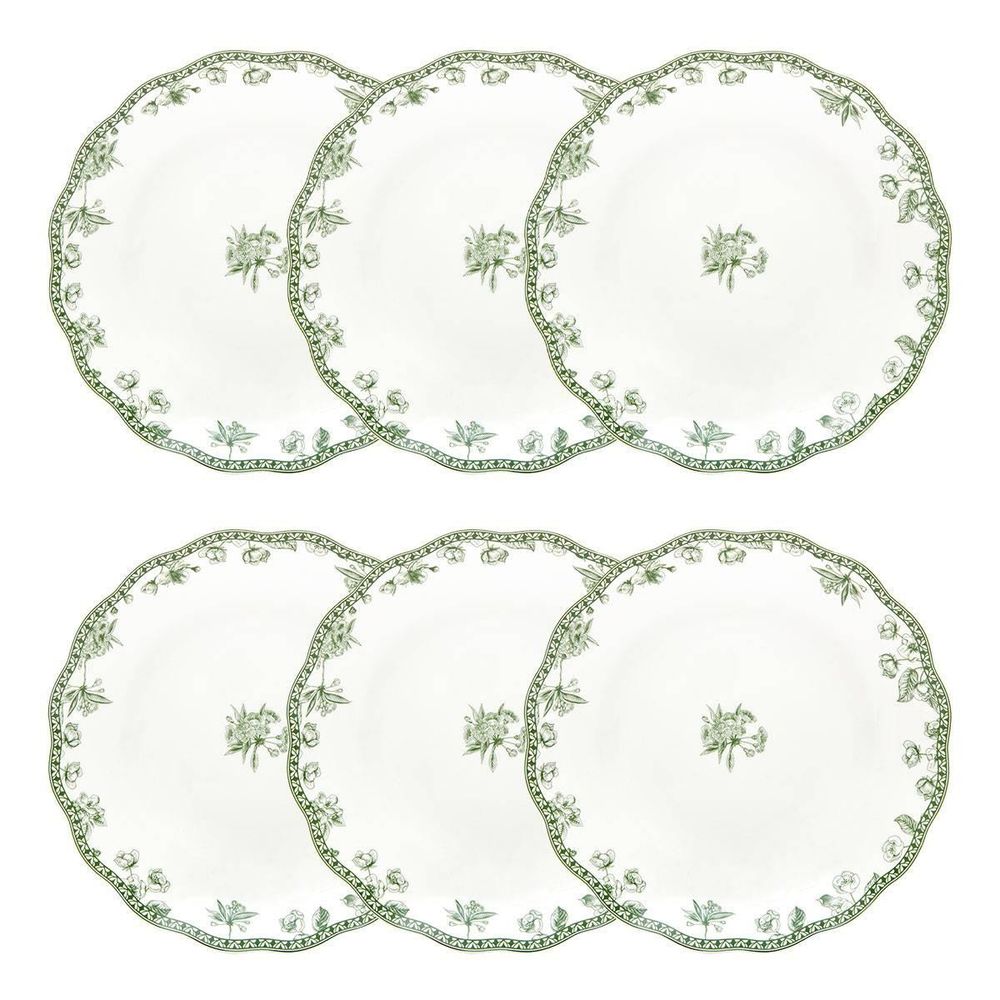 Lot de 6 assiettes creuses 