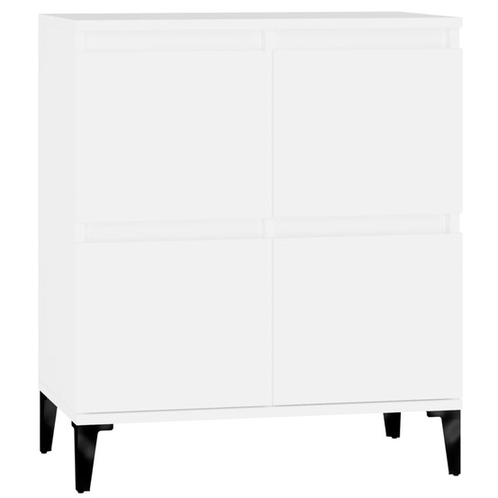 Buffet bahut commode armoire meuble de rangement organisateur cuisine salle de séjour salon 60 x 35 x 70 cm bois d'ingénierie