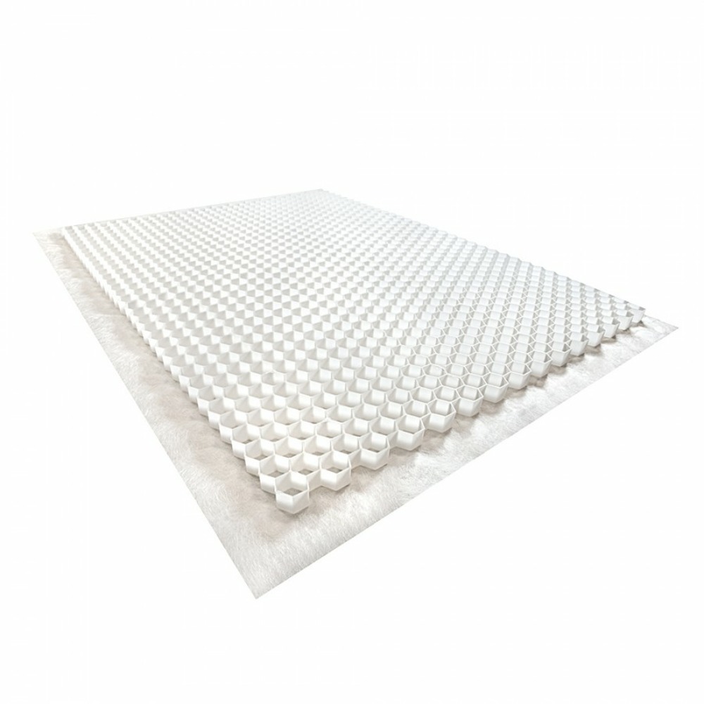 Palette de 24 stabilisateurs de graviers (46,08 m²) - blanc - 120 x 160 x 4 cm blanc - easystab