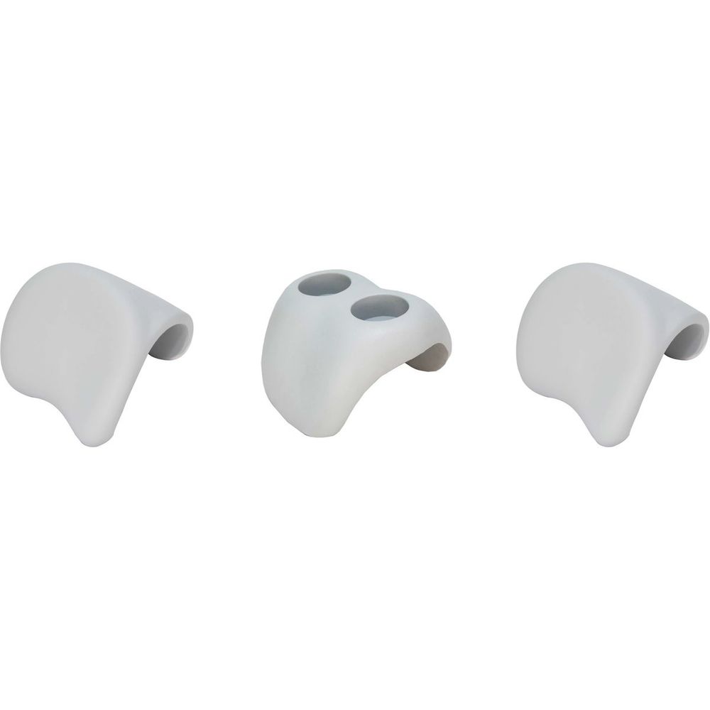 Lot de 2 appuie-têtes et 1 porte-gobelet pour spa
