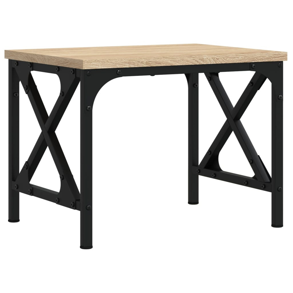 Support d'imprimante chêne sonoma 40x30x31 cm bois d'ingénierie