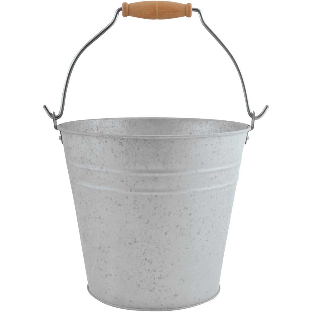 Seau en zinc patiné tradition 5 litres