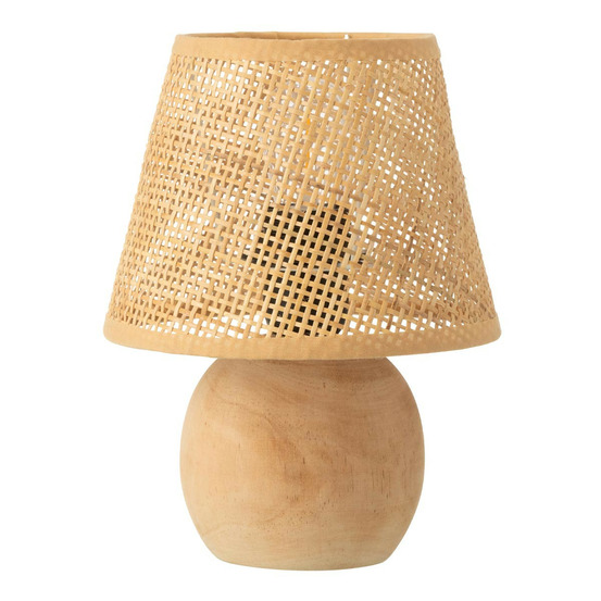 Lampe à poser à led en bois