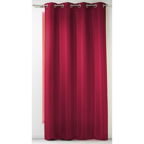 Rideau a oeillets uni collection punchi