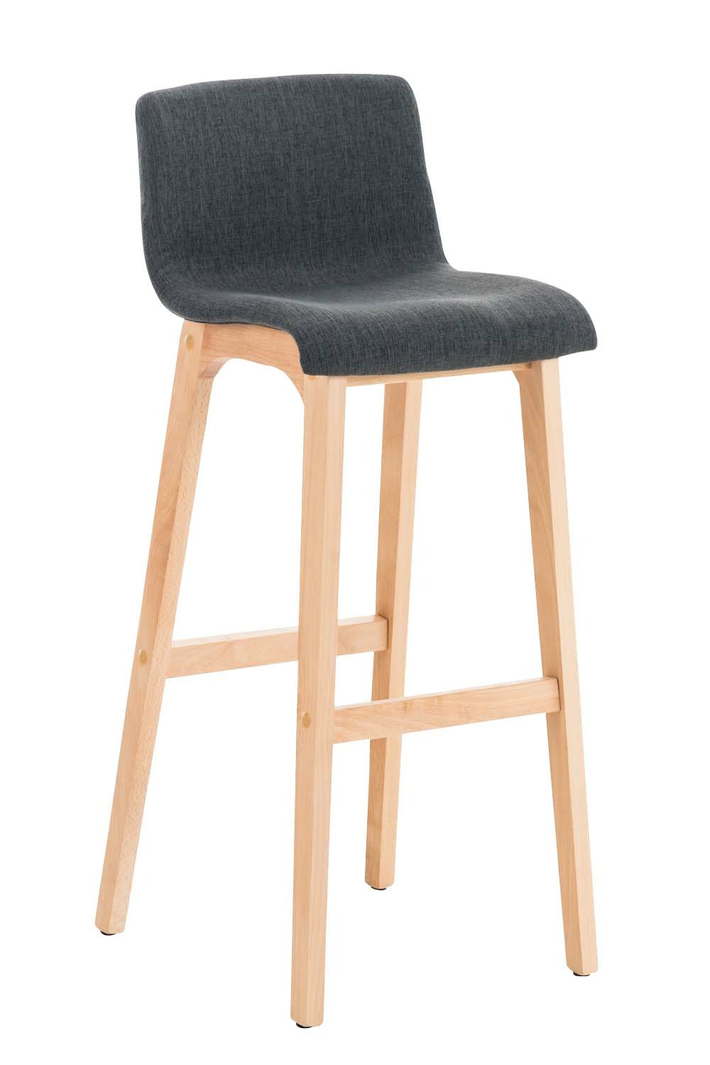 Tabouret de bar hoover tissu natura