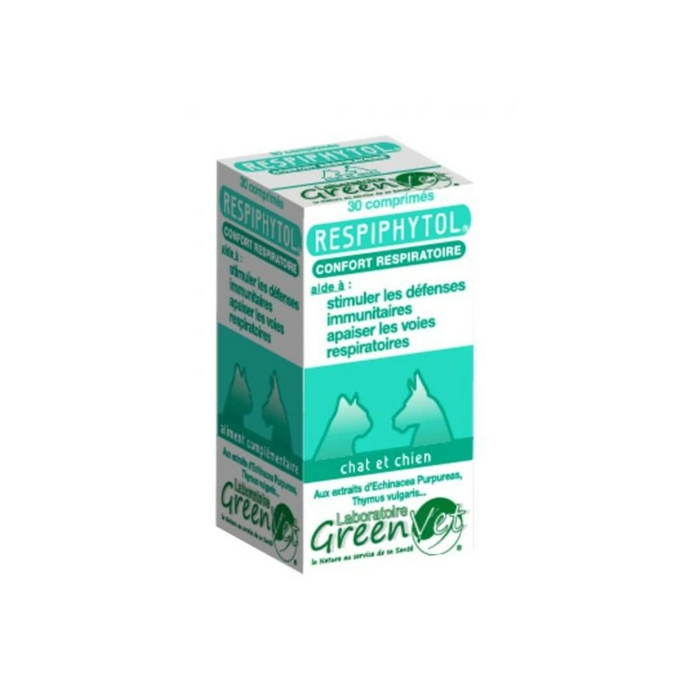 Respiphytol - greenvet 30 comprimés
