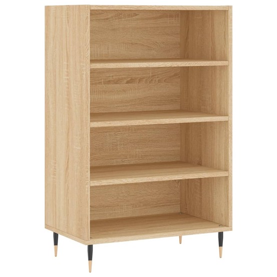 Buffet bahut commode armoire meuble de rangement organisateur cuisine salle de séjour salon haut sonoma 57 x 35 x 90 cm bois