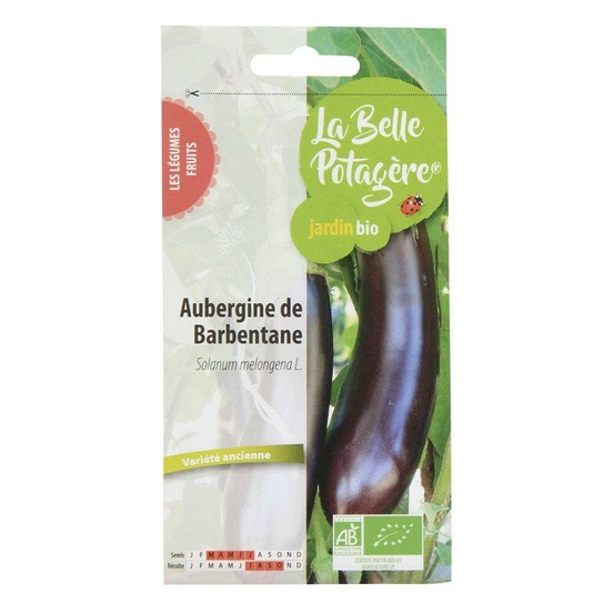 Graines à semer - aubergine de barbentane - 0,15 g