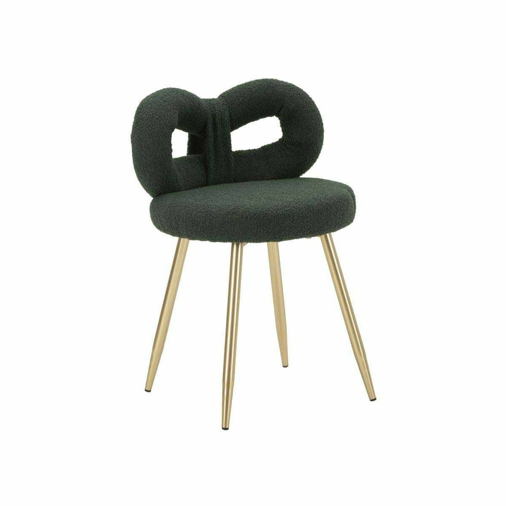 Chaise en tissu éponge ilary 40 x 67 cm vert